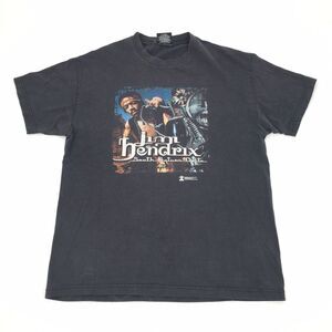 Vintage 2000 Jimi Hendrix Short Sleeve Band T-Shirt Large Adult Unisex Black L